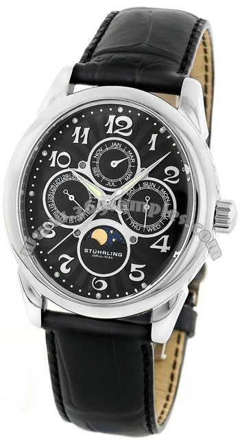 Stuhrling Aviator Calender Mens Wristwatch 173L.33151