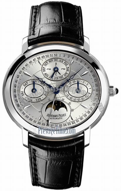 Audemars Piguet Millenary Perpetual Calendar Mens Wristwatch 25777BC.OO.D001CR.01