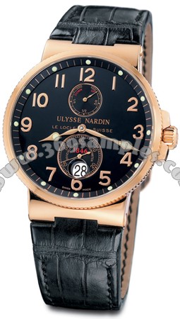 Ulysse Nardin Maxi Marine Chronometer Mens Wristwatch 266-66/62