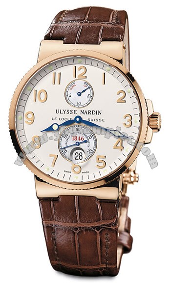 Ulysse Nardin Maxi Marine Chronometer Mens Wristwatch 266-66