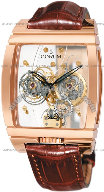 Corum Corum Tourbillon Panoramique Mens Wristwatch 382.850.55-0F02-0000