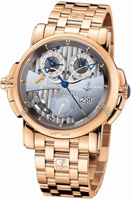 Ulysse Nardin Sonata Silicium Mens Wristwatch 676-85-8