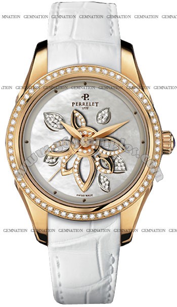 Perrelet Diamond Flower Ladies Wristwatch A3019.1