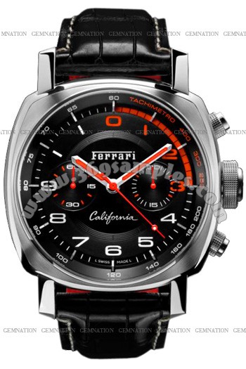 Panerai Ferrari Chronograph Flyback Mens Wristwatch FER00030