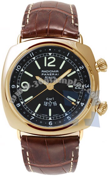 Panerai Radiomir GMT Alarm Mens Wristwatch PAM00238