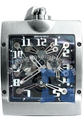 Richard Mille Tourbillon Pocket Watch Mens Wristwatch RM020