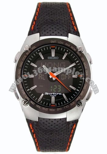 Seiko Sportura Mens Wristwatch SNJ007