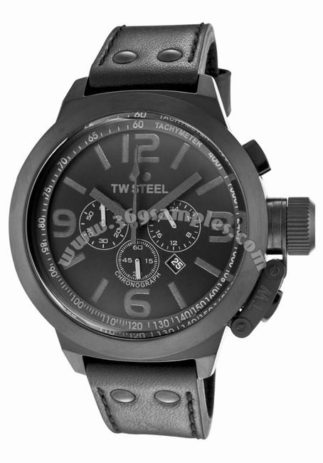 TW Steel Cool Black Mens Wristwatch TW821