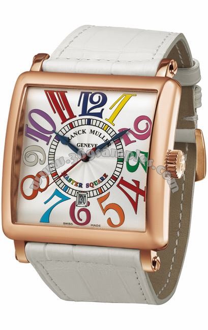 Franck Muller Color Dreams Master Square Midsize Ladies Ladies Wristwatch 6000 H SC DT COL DRM V