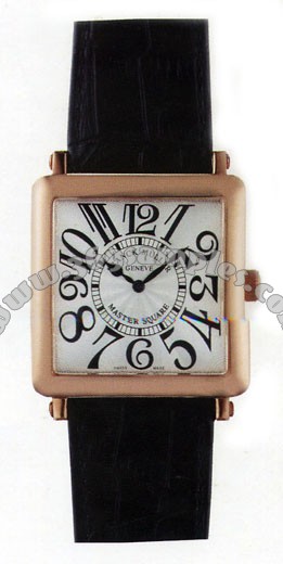 Franck Muller Master Square Ladies Medium Midsize Ladies Wristwatch 6002 L QZ COL DRM R-39