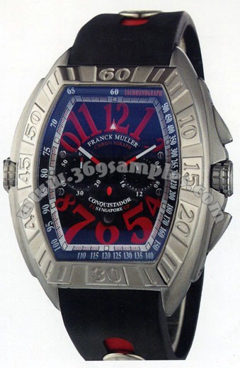 Franck Muller Conquistador Grand Prix Extra-Large Mens Wristwatch 9900 CC GP-5